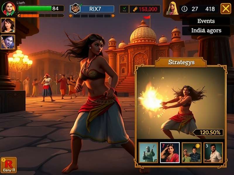 Rani S Revenge gameplay screenshot showing character and environment